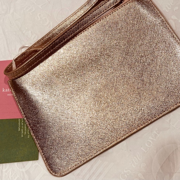 metallic leather wristlet by
KATE SPADE NEW YORK - Picture 3 of 17